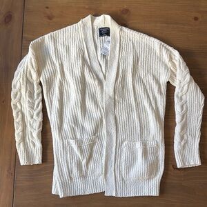 Abercrombie Cable Knit Cardigan